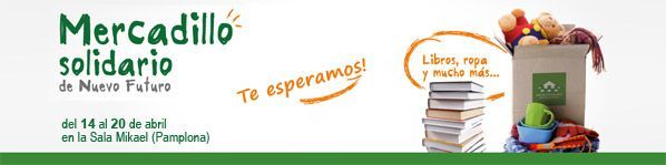 Imagen de la noticia Mercadillo solidario en Pamplona