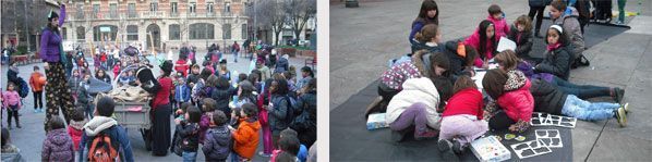 Imagen de la noticia Acciones callejeras en Pamplona