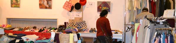 Imagen de la noticia Éxito del mercadillo solidario de Pamplona