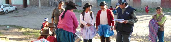 Imagen de la noticia Entrega de equipamientos en Huancavelica (Perú)